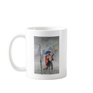 DANCING COUPLE UMBRELLA mug