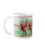 Dancing Crawfish Christmas Mug
