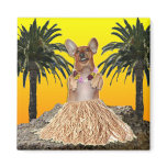 Dancing Dachshund Magnet