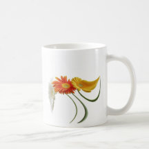 Dancing daisies coffee mugs