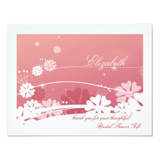 Bridal Shower Thank You Notes Invitations Announcements Zazzle Bridal Shower Thank You Notes Invitations Announcements Zazzle