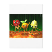 Dancing Delights Lemonade Serenade Postcards