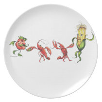 Dancing Dinner Plate