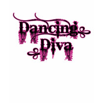Dancing Diva Pink t-shirts