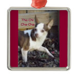 Dancing Dog: the Chi Cha Cha Christmas Ornament