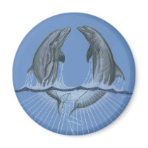 Dancing Dolphins magnets