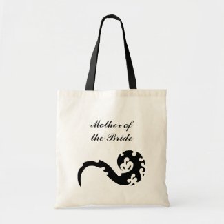 Dancing Dragon Mother of the Bride Wedding Tote Bags