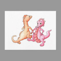 Dancing Dragons postcards