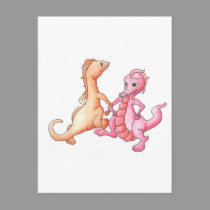 Dancing Dragons postcards