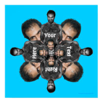 Dancing Dror Kaleidoscopic poster