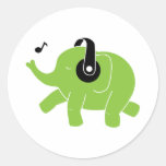 Dancing Elephant stickers