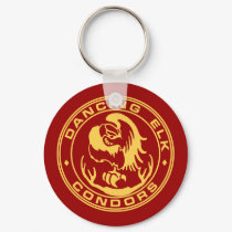 dancing elk condors keychains