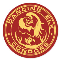 dancing elk condors stickers