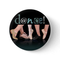"Dancing Feet" - Choreographer, Dancer, Instructor Buttons
