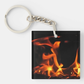 Dancing Fire Keychain