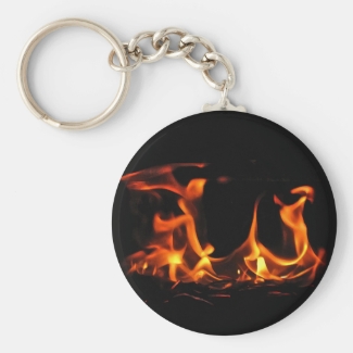 Dancing Fire Keychain