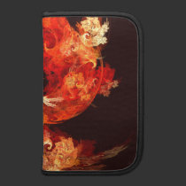 Dancing Firebirds Abstract Art Folio Planner planners