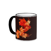 Dancing Firebirds Abstract Mug mug