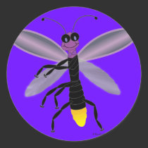 Dancing Firefly stickers