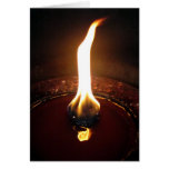 dancing flame card
