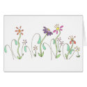 Dancing Flower Card by AnitaJoy Dancing Flower Card