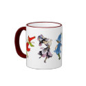 Dancing Flower Children mugs by FlowerChildren Dancing Flower Children mugs