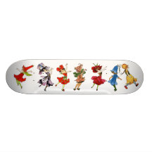 Dancing Flower Children Skate Board