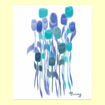 "DANCING FLOWERS" posters