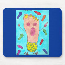 Dancing Foot Mousepad