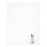 dancing fork and knife letterhead design