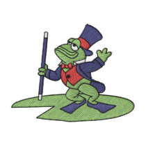 Dancing Frog embroidered shirts by ZazzleEmbroidery Dancing Frog embroidered shirts