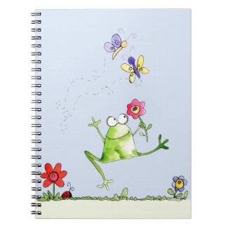 Dancing Frog Notebooks