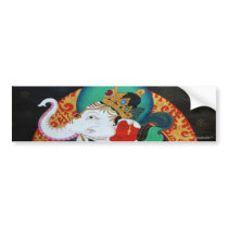 Dancing Ganesh Bumper Sticker