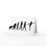 Dancing gifts for ballet and modern dancers cards