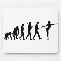 Dancing gifts for ballet and modern dancers mouse mat
