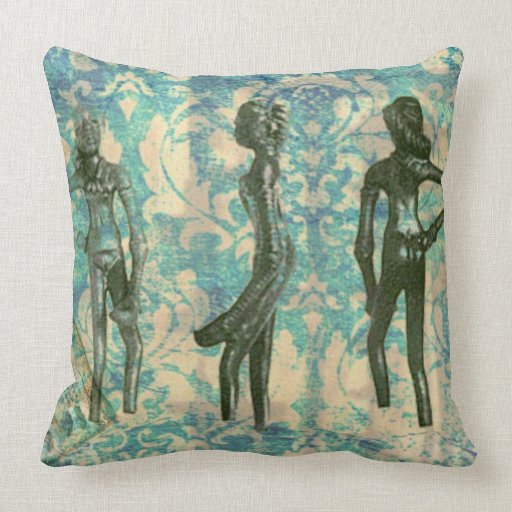 dancing girl pillow
