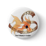 Dancing Goldfish Pinback Button