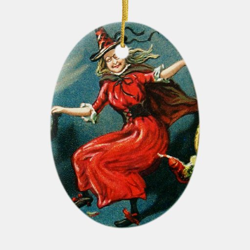 dancing halloween witch christmas ornaments zazzle dancing halloween witch christmas ornaments zazzle