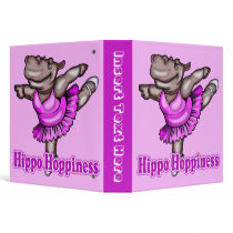 Dancing Hippo Avery Binder