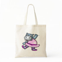 Dancing Hippo Ballerina Bag