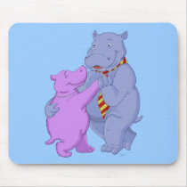 Dancing Hippo Tango Mousepad
