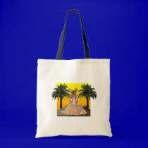 Dancing Hula Dachshund Budget Bag bags