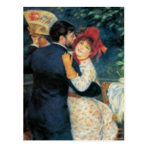 Dancing in the Country Print Postcards