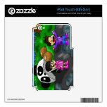 Dancing in the rain decals for iPod touch 4G