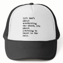 Dancing in the Rain Trucker Hat