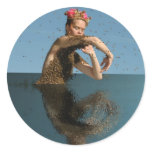 dancing in the sea round stickers