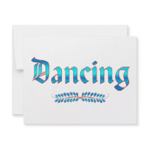 DANCING invitations