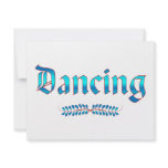DANCING ANNOUNCEMENTS