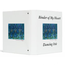 Dancing Iris binder