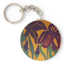 Dancing Iris Keychain